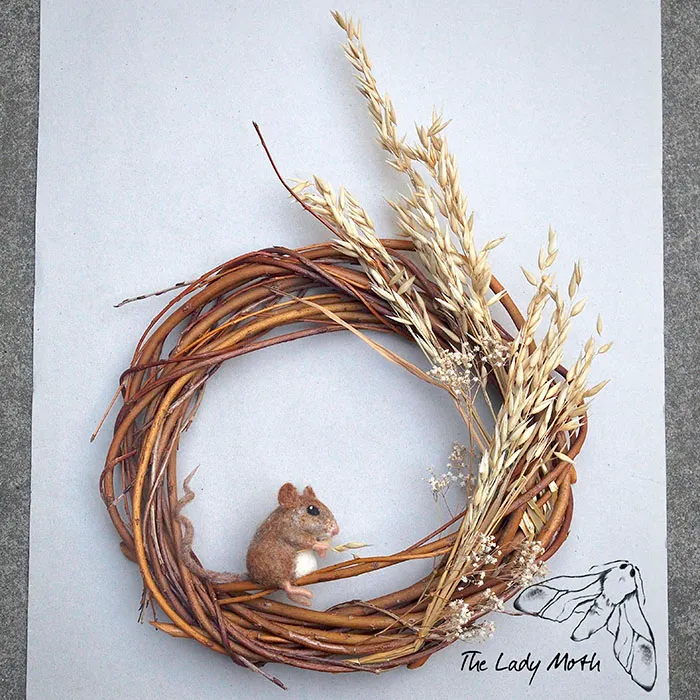 I’m A Self-taught Artist Who Needle Felts Charming Animals