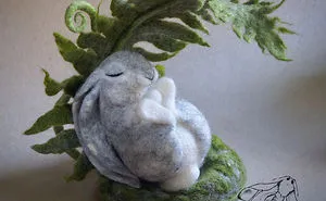 I’m A Self-Taught Artist Who Needle Felts Charming Animals