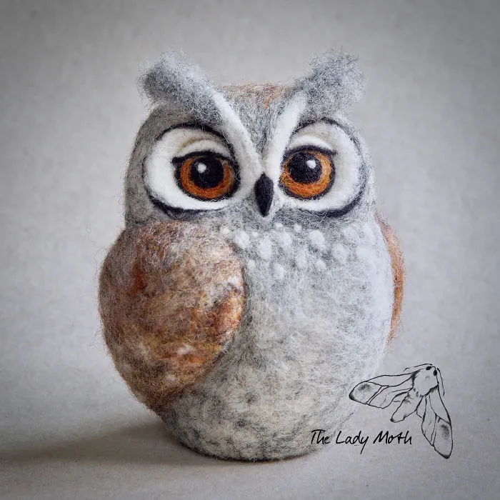 I’m A Self-Taught Artist Who Needle Felts Charming Animals