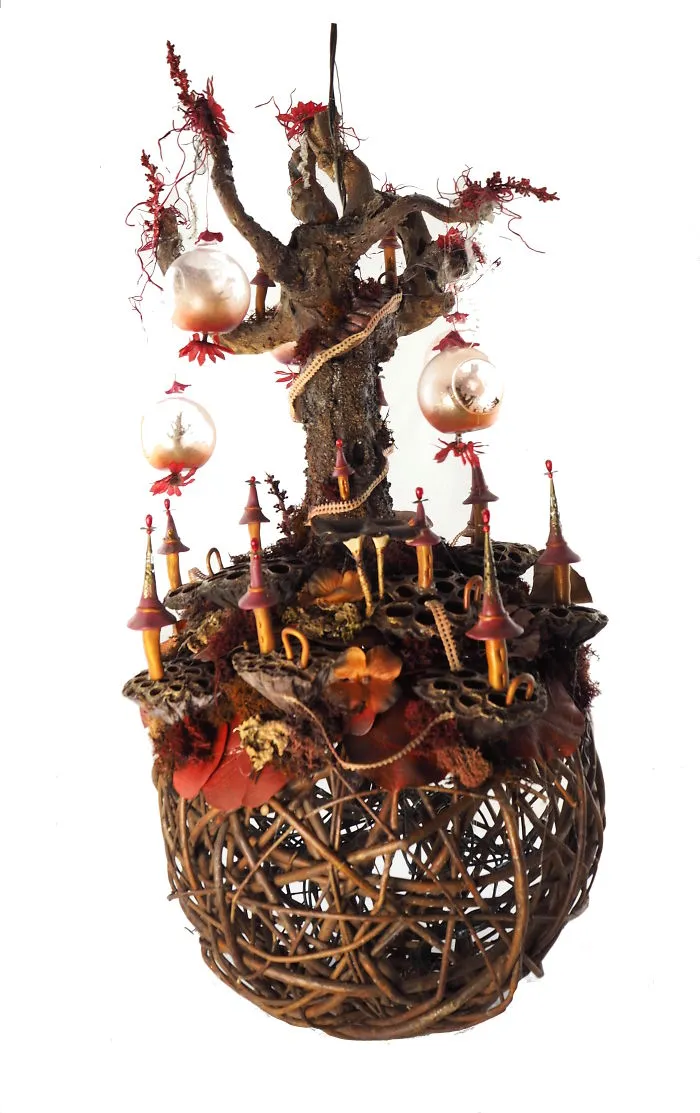 I Use Unwanted Objects To Create My Own Fantasy Worlds