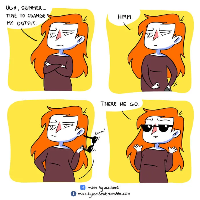 132 Funny Comics About Summer Problems That Almost Everyone Will Relate To