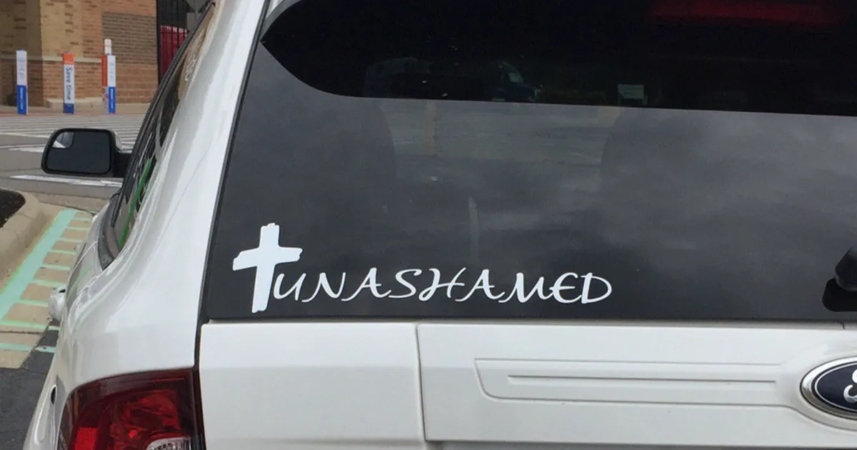 Design Fail On This Religious Bumper Sticker Is Going Viral, And Internet's Reactions Are Hilarious