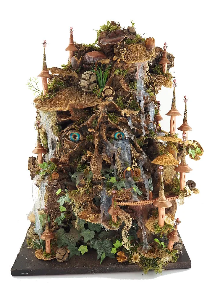 I Use Unwanted Objects To Create My Own Fantasy Worlds