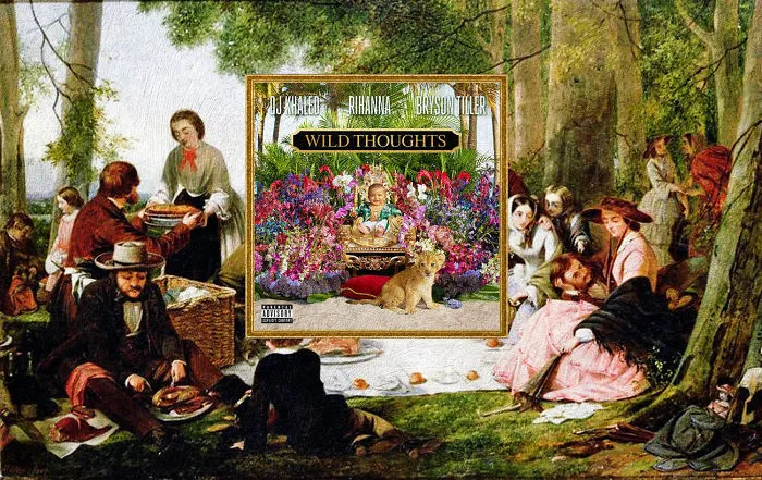 Wild Thoughts By Dj Khaled Featuring Rihanna And Bryson Tiller + A Picnic By Henry Nelson O'neil