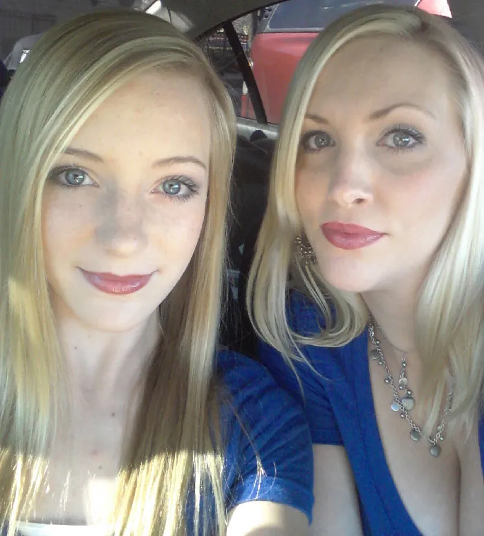 Mother And Daughter Look Alike