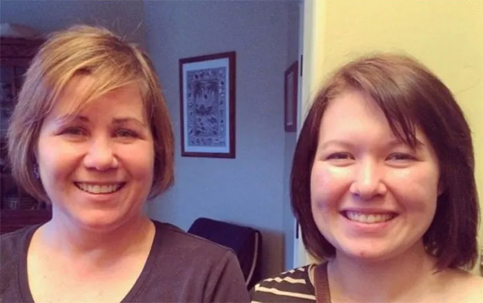 My Mom And My Sister. People Have Been Getting Them Mixed Up For Years, Even My Dad