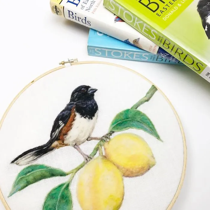 Artist Uses Needle And Wool To "Paint" Realistic Portraits Of Animals