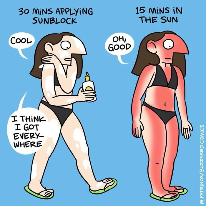 132 Funny Comics About Summer Problems That Almost Everyone Will Relate To