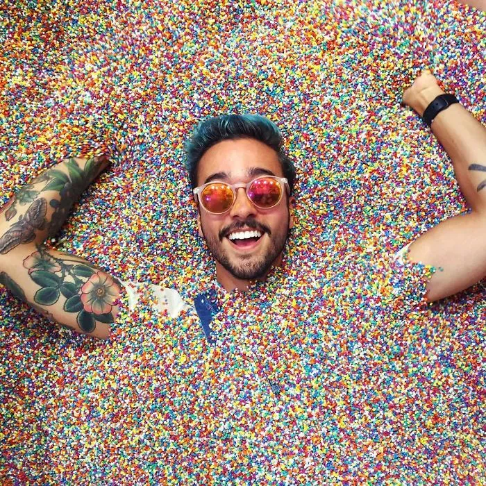 New York Artist Covers Pictures In Rainbows Because Everything Is Better With Lots Of Color