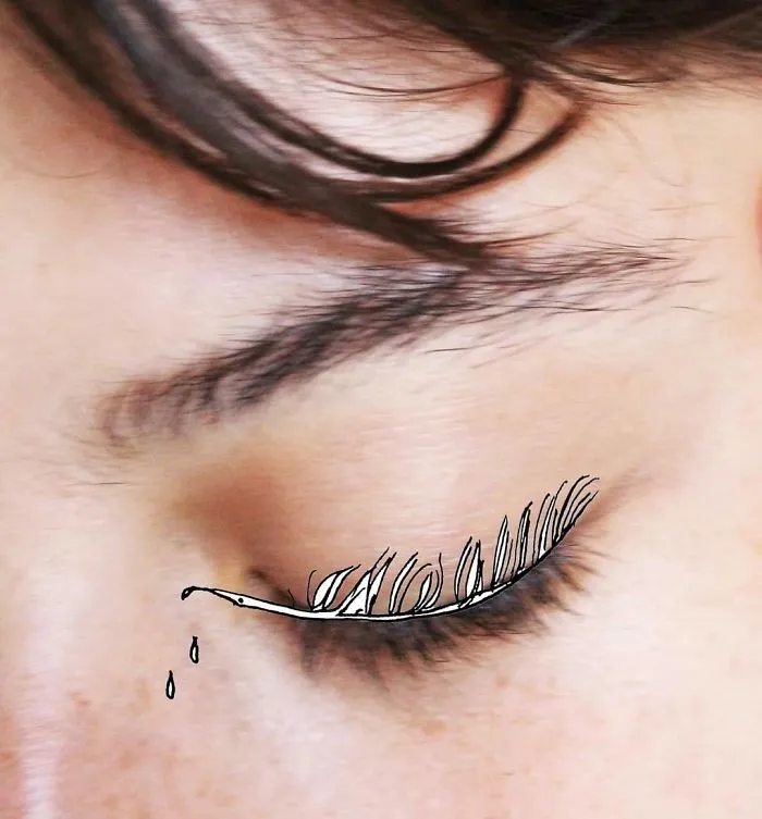 Israeli Artist Draws Doodles On Herself To Change The Way We Think About Our Bodies (NSFW)