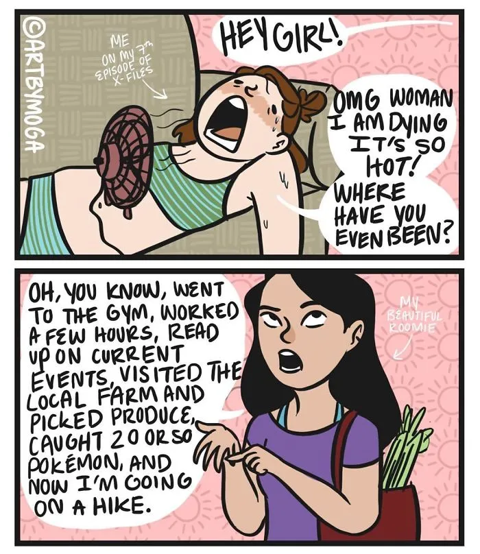 132 Funny Comics About Summer Problems That Almost Everyone Will Relate To