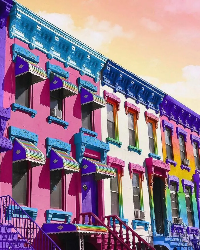 New York Artist Covers Pictures In Rainbows Because Everything Is Better With Lots Of Color