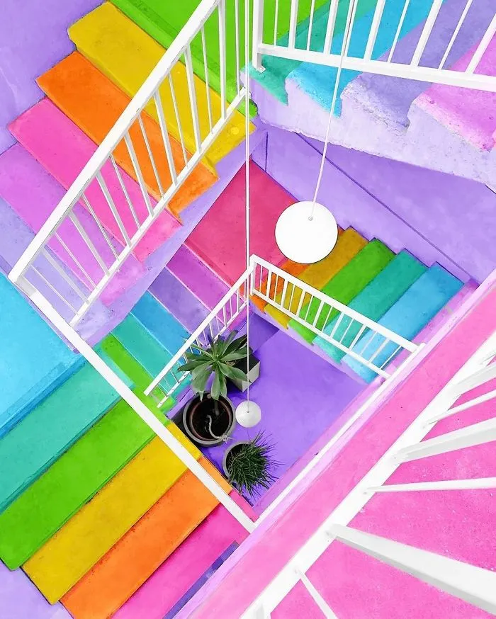 New York Artist Covers Pictures In Rainbows Because Everything Is Better With Lots Of Color