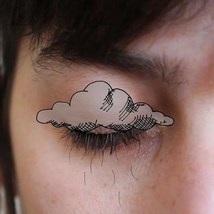 Israeli Artist Draws Doodles On Herself To Change The Way We Think About Our Bodies (NSFW)