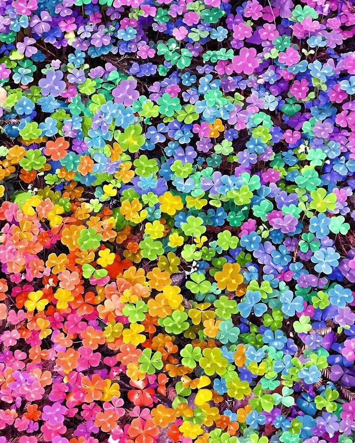 New York Artist Covers Pictures In Rainbows Because Everything Is Better With Lots Of Color