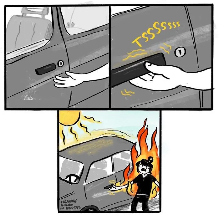 132 Funny Comics About Summer Problems That Almost Everyone Will Relate To