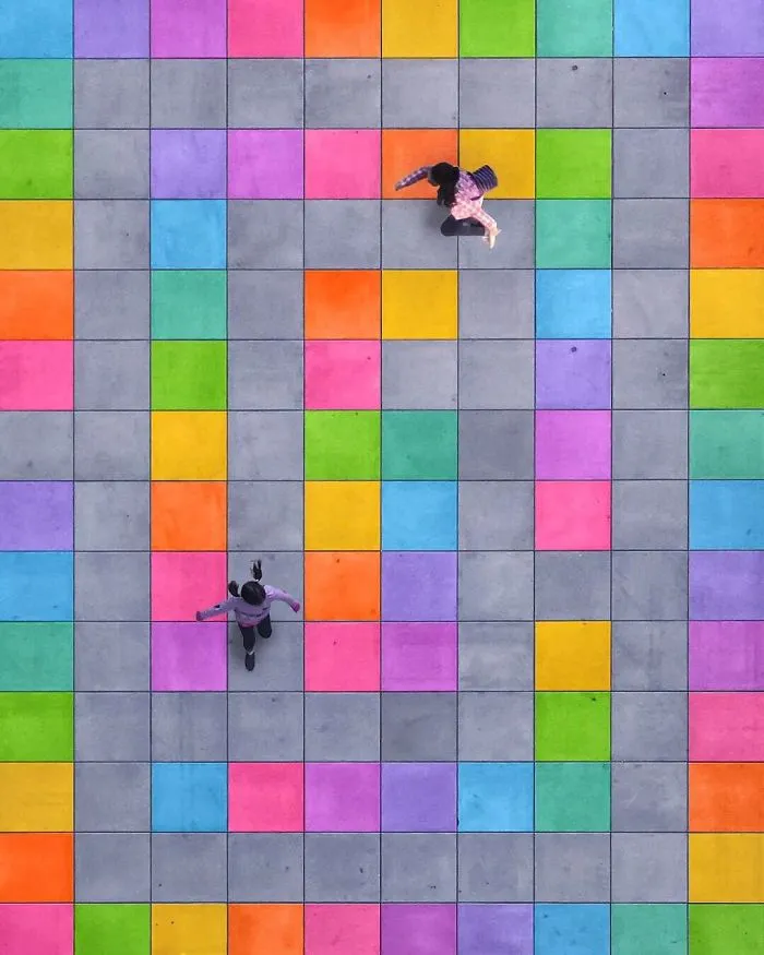 New York Artist Covers Pictures In Rainbows Because Everything Is Better With Lots Of Color