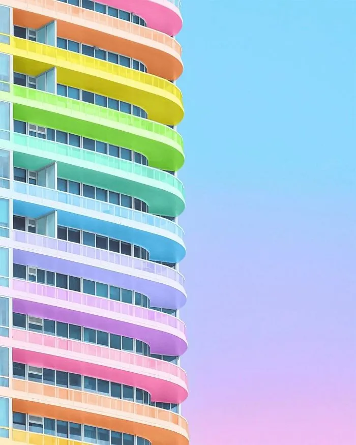New York Artist Covers Pictures In Rainbows Because Everything Is Better With Lots Of Color