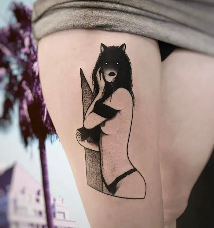 40 Slightly Erotic Tattoos Of Faceless Girls Might Keep You Up At Night