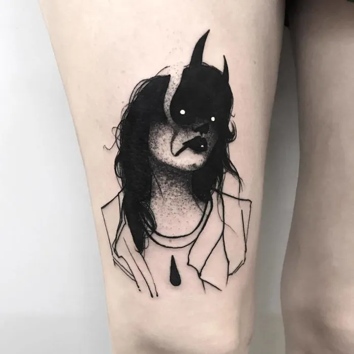 40 Slightly Erotic Tattoos Of Faceless Girls Might Keep You Up At Night