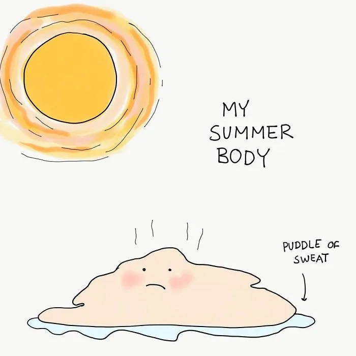 132 Funny Comics About Summer Problems That Almost Everyone Will Relate To