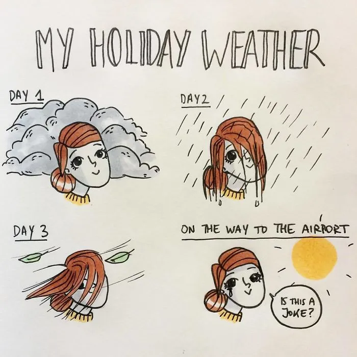 132 Funny Comics About Summer Problems That Almost Everyone Will Relate To