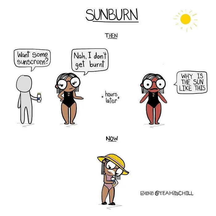 132 Funny Comics About Summer Problems That Almost Everyone Will Relate To