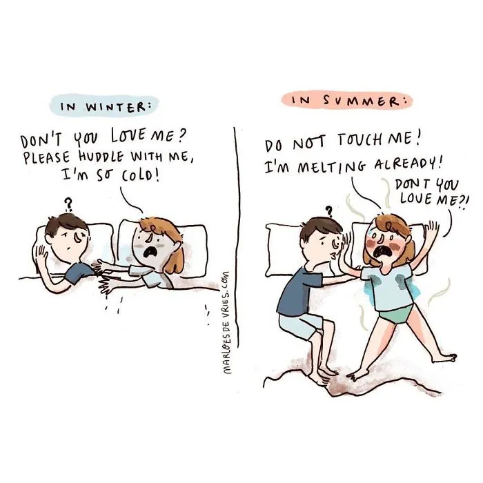 132 Funny Comics About Summer Problems That Almost Everyone Will Relate To