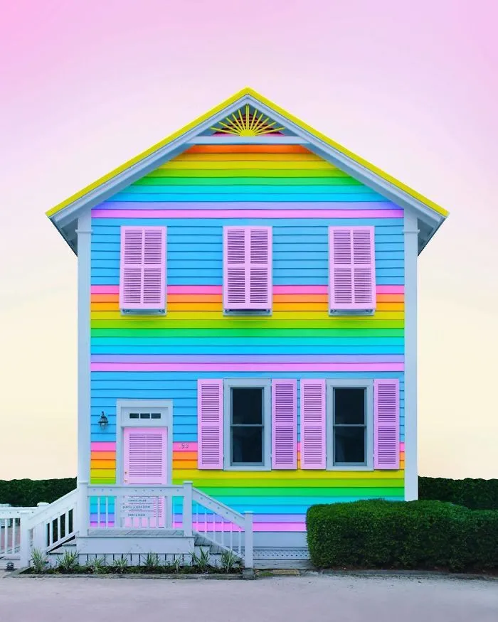New York Artist Covers Pictures In Rainbows Because Everything Is Better With Lots Of Color