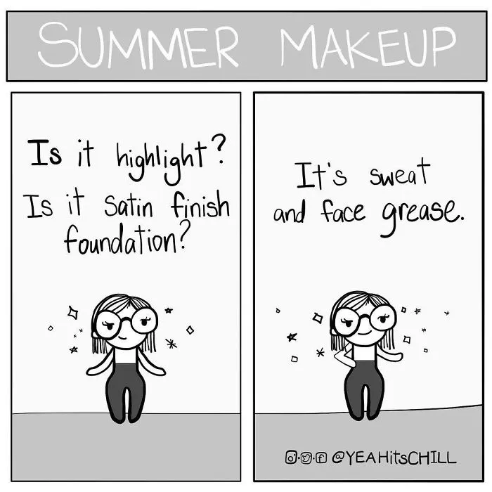 132 Funny Comics About Summer Problems That Almost Everyone Will Relate To