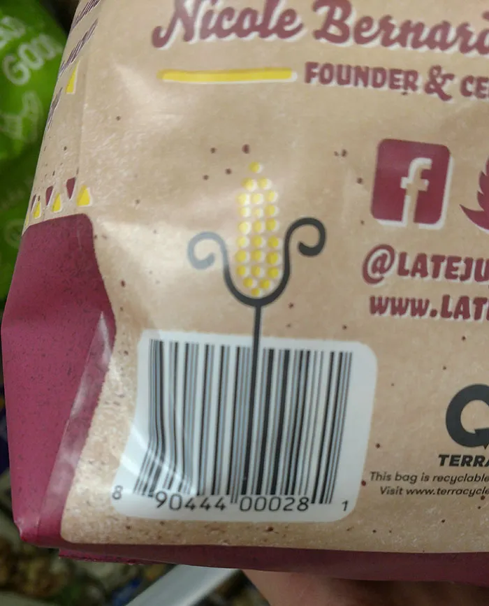The Barcode On My Corn Chips Bag