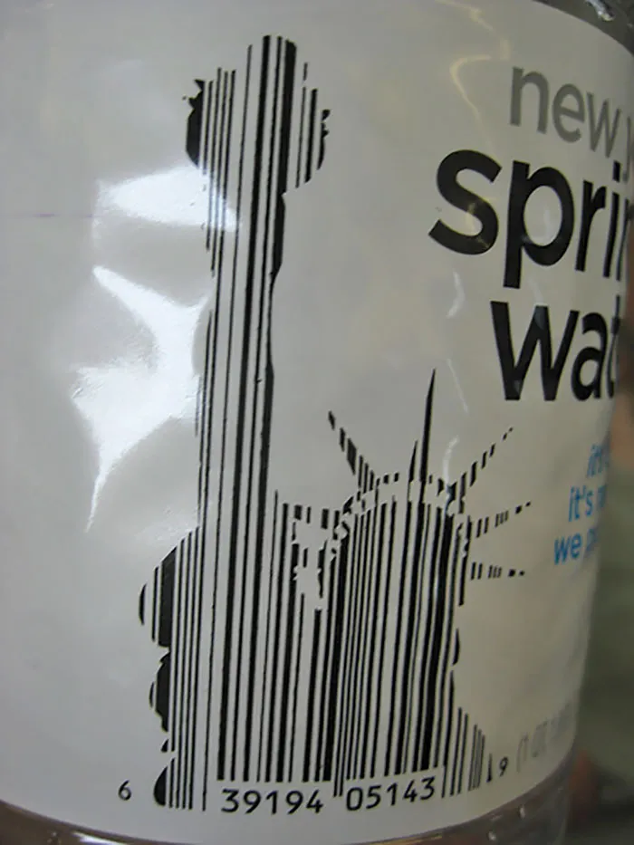 New York Spring Water - Statue Of Liberty