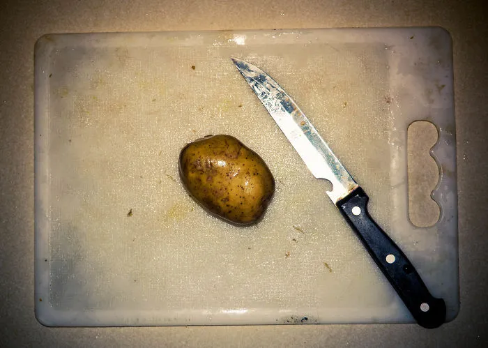 Story Of A Single Piece Of Potato.