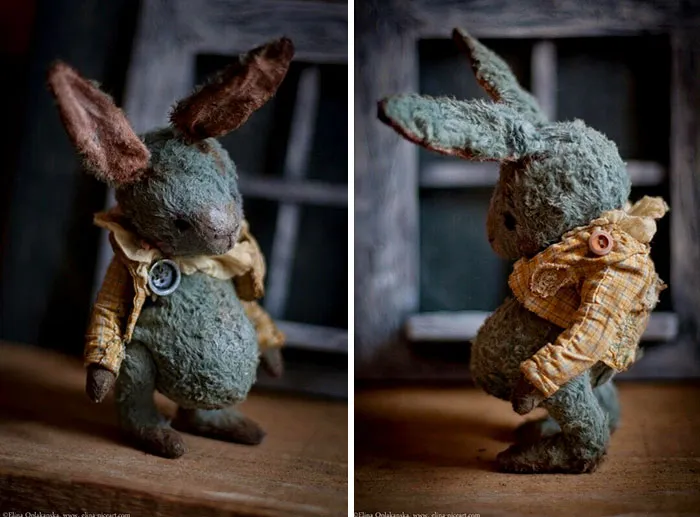 Russian-Born Artist Creates One-Of-A-Kind Vintage Looking Bears