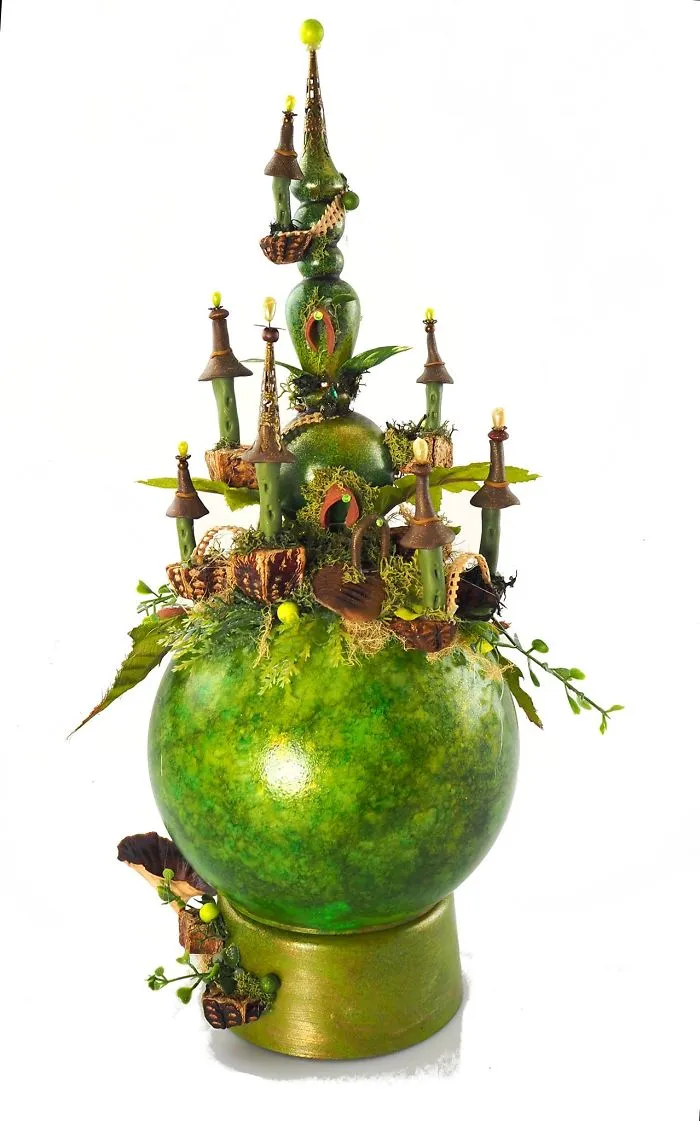 I Use Unwanted Objects To Create My Own Fantasy Worlds