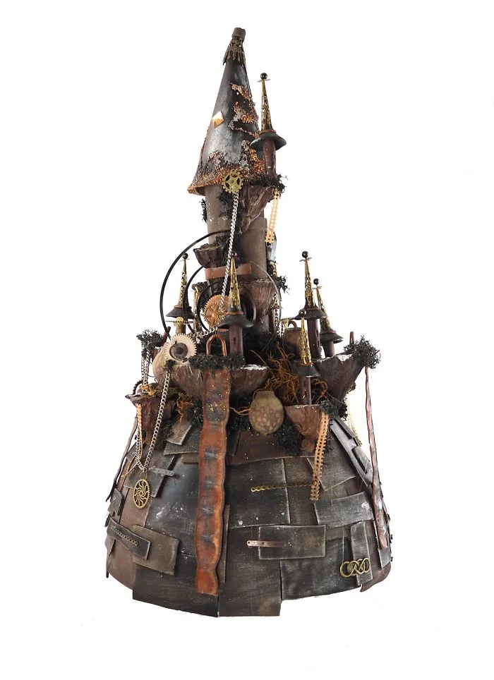 I Use Unwanted Objects To Create My Own Fantasy Worlds