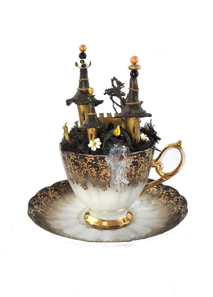 I Use Unwanted Objects To Create My Own Fantasy Worlds