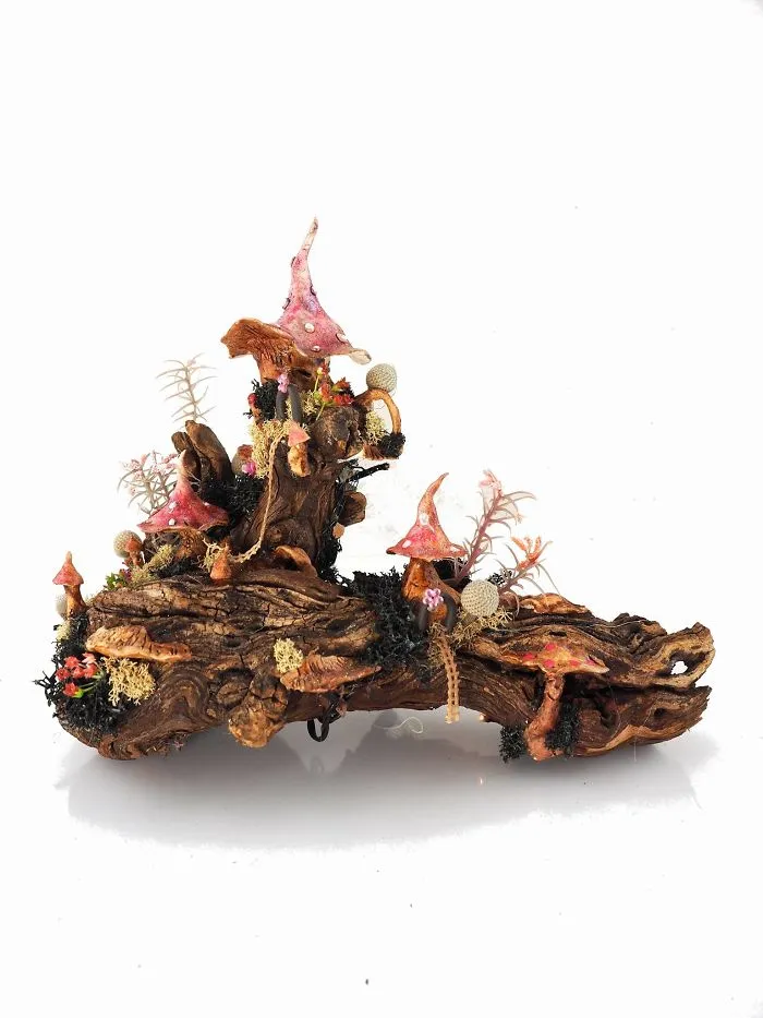 I Use Unwanted Objects To Create My Own Fantasy Worlds