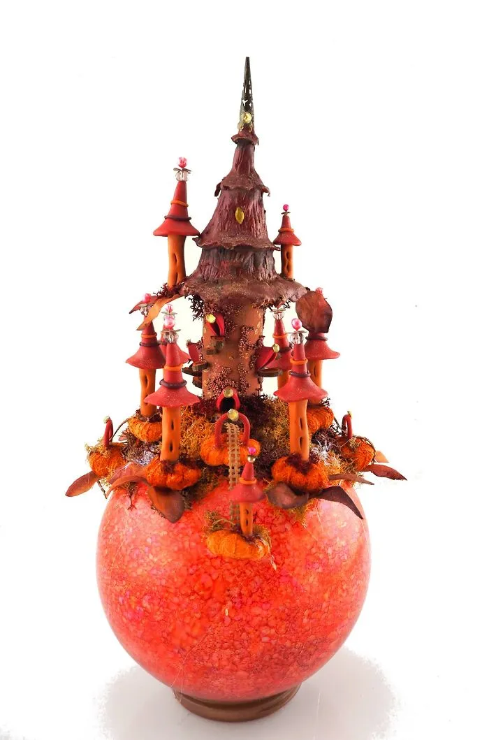 I Use Unwanted Objects To Create My Own Fantasy Worlds