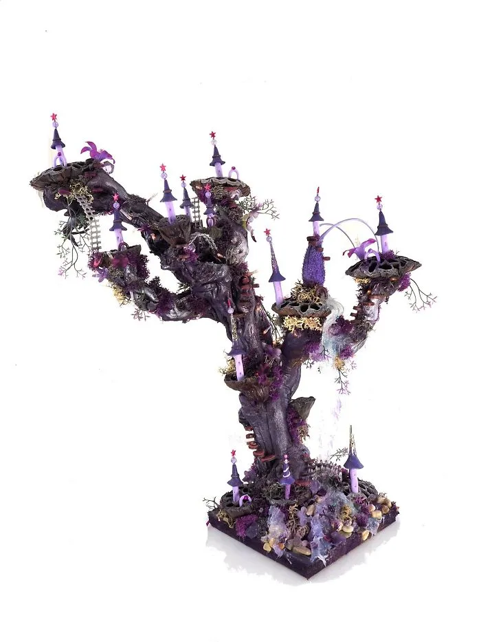 I Use Unwanted Objects To Create My Own Fantasy Worlds