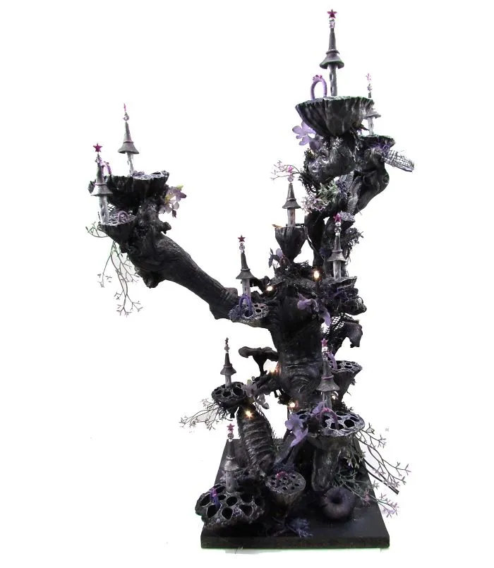 I Use Unwanted Objects To Create My Own Fantasy Worlds