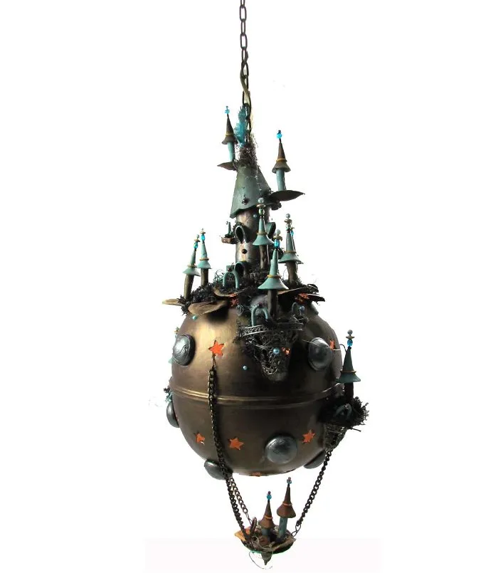 I Use Unwanted Objects To Create My Own Fantasy Worlds