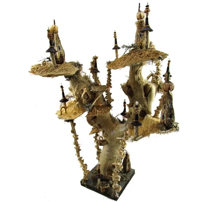I Use Unwanted Objects To Create My Own Fantasy Worlds