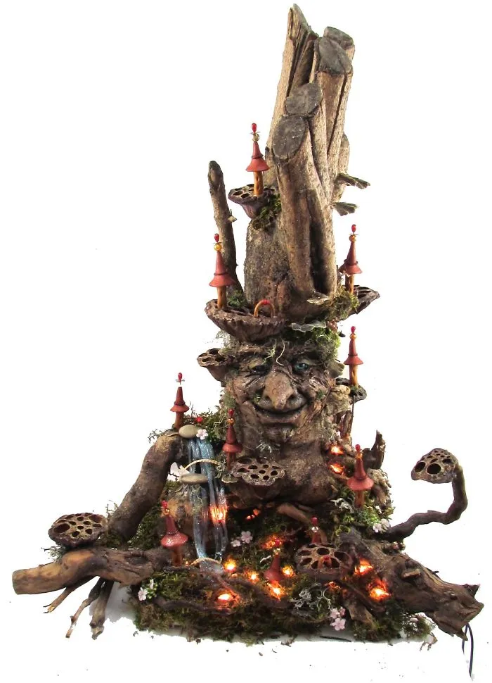 I Use Unwanted Objects To Create My Own Fantasy Worlds