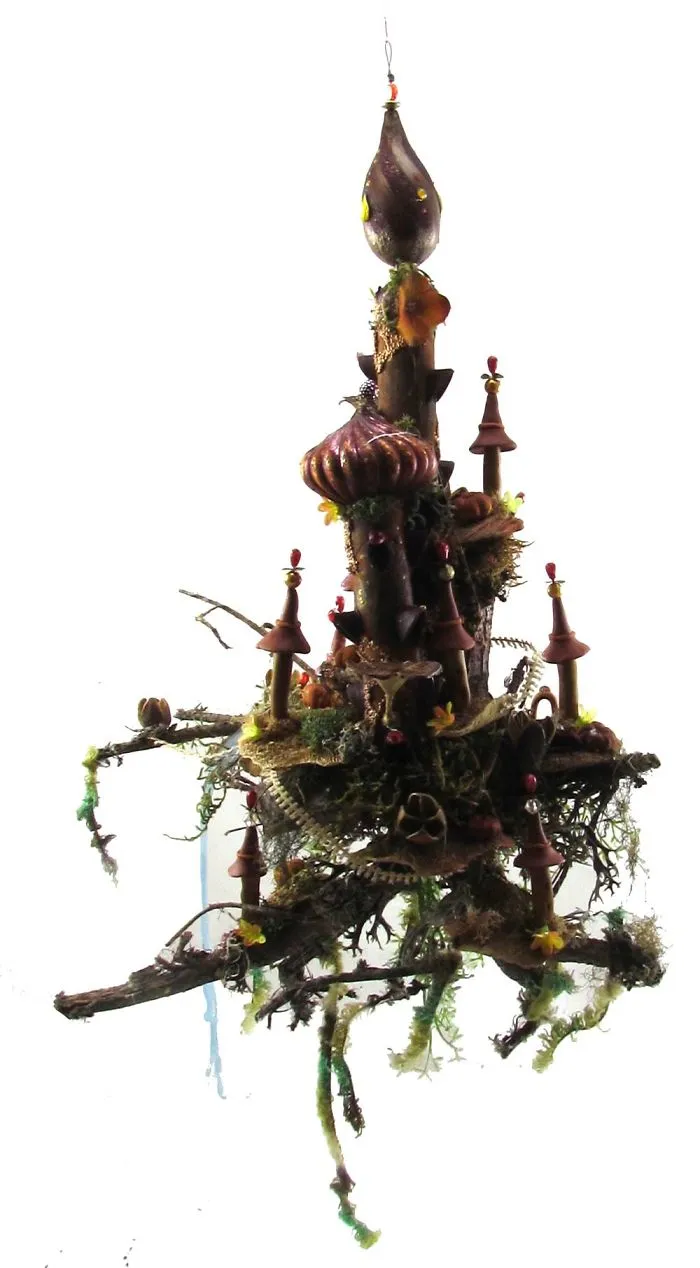 I Use Unwanted Objects To Create My Own Fantasy Worlds