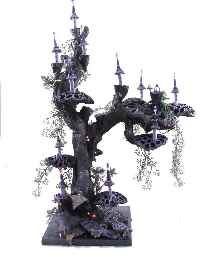 I Use Unwanted Objects To Create My Own Fantasy Worlds
