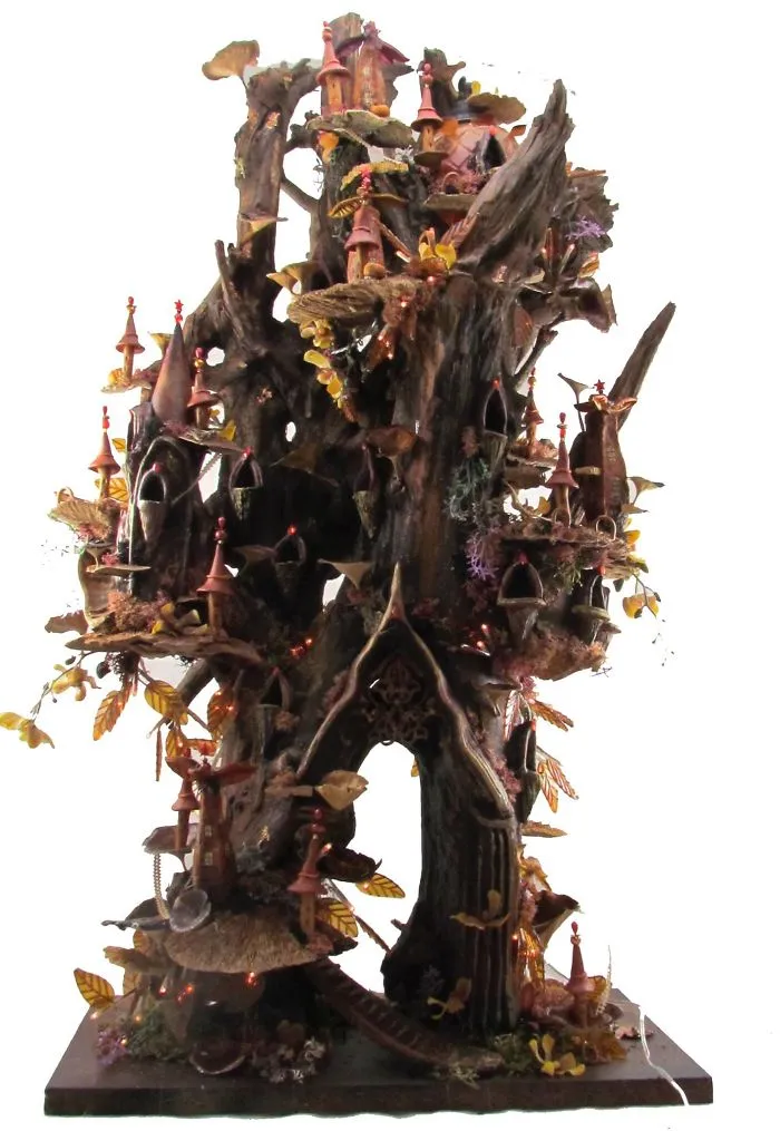 I Use Unwanted Objects To Create My Own Fantasy Worlds