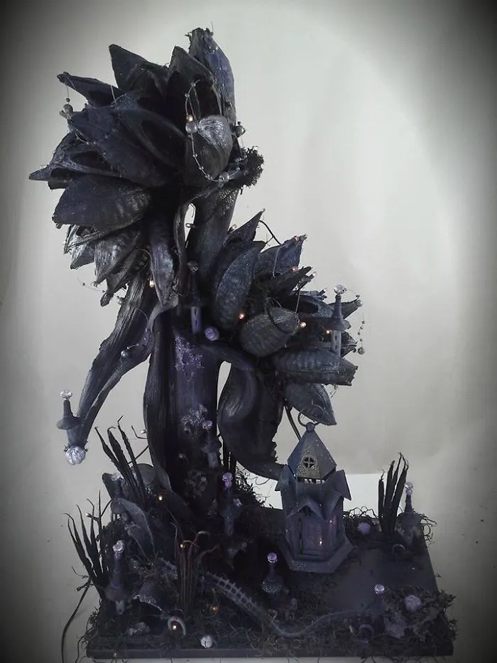 I Use Unwanted Objects To Create My Own Fantasy Worlds