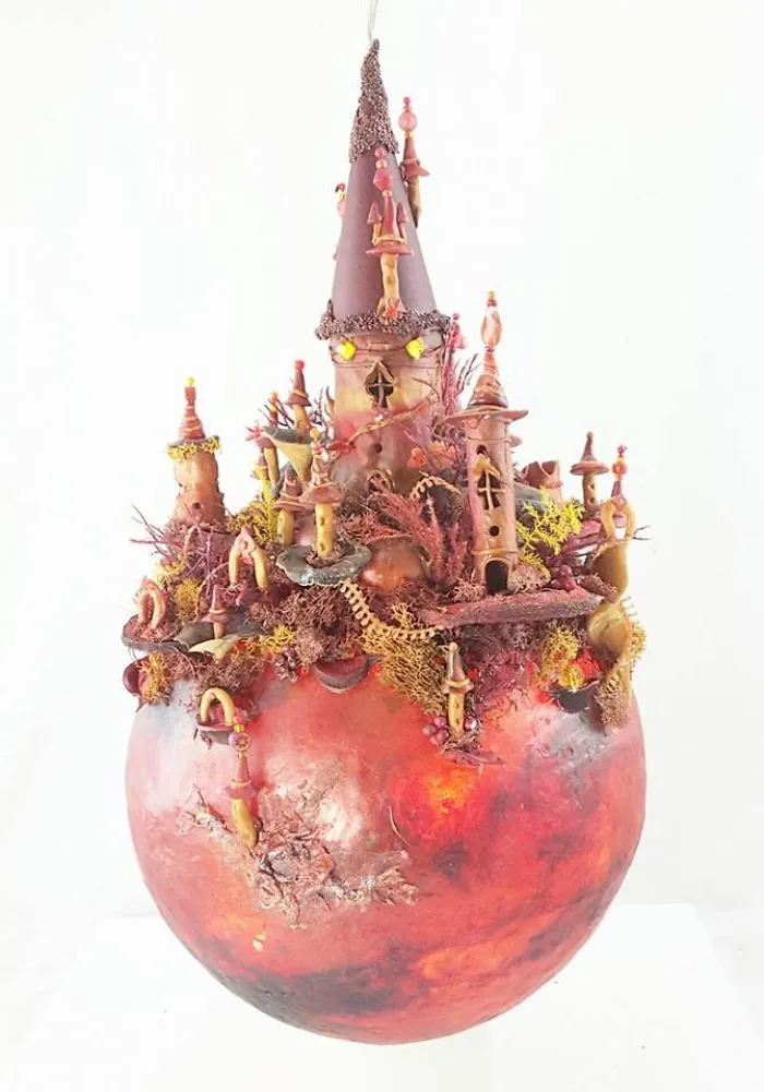I Use Unwanted Objects To Create My Own Fantasy Worlds