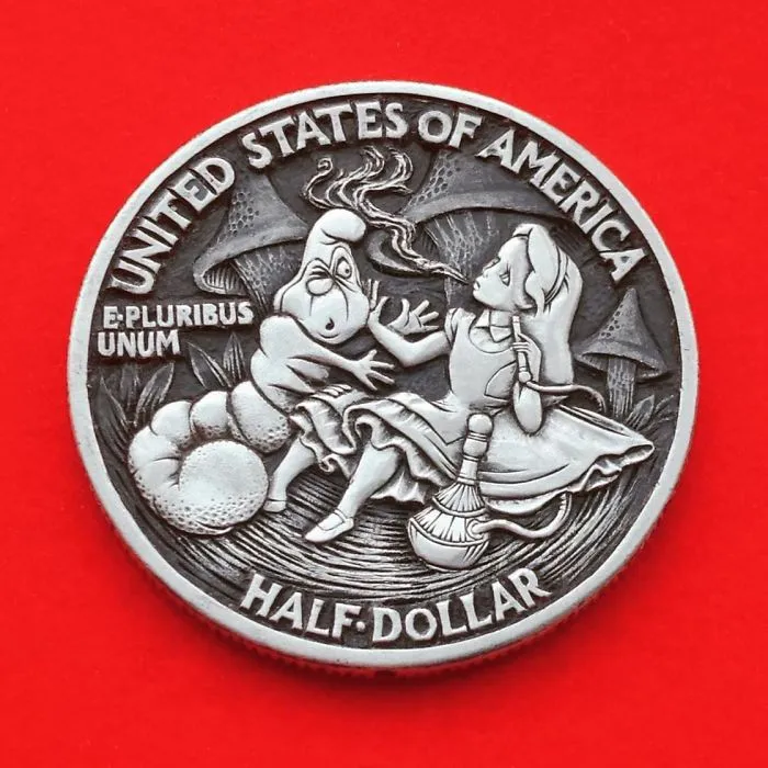 This Russian Artist Carves Old Coins To Give Them New Lives